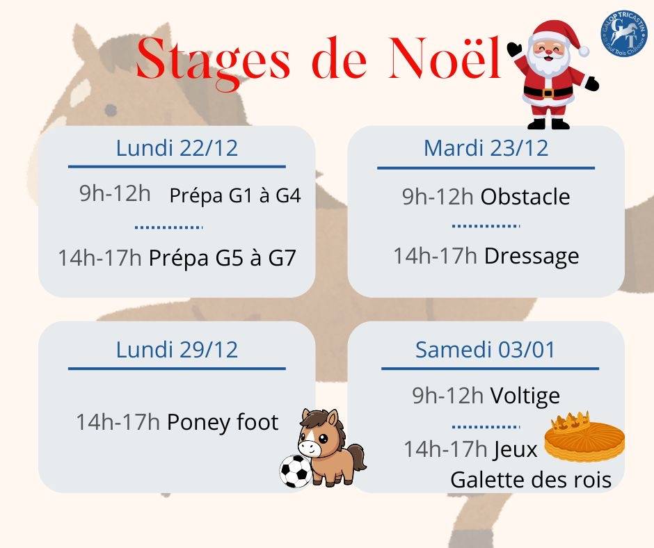 Stage de Noël